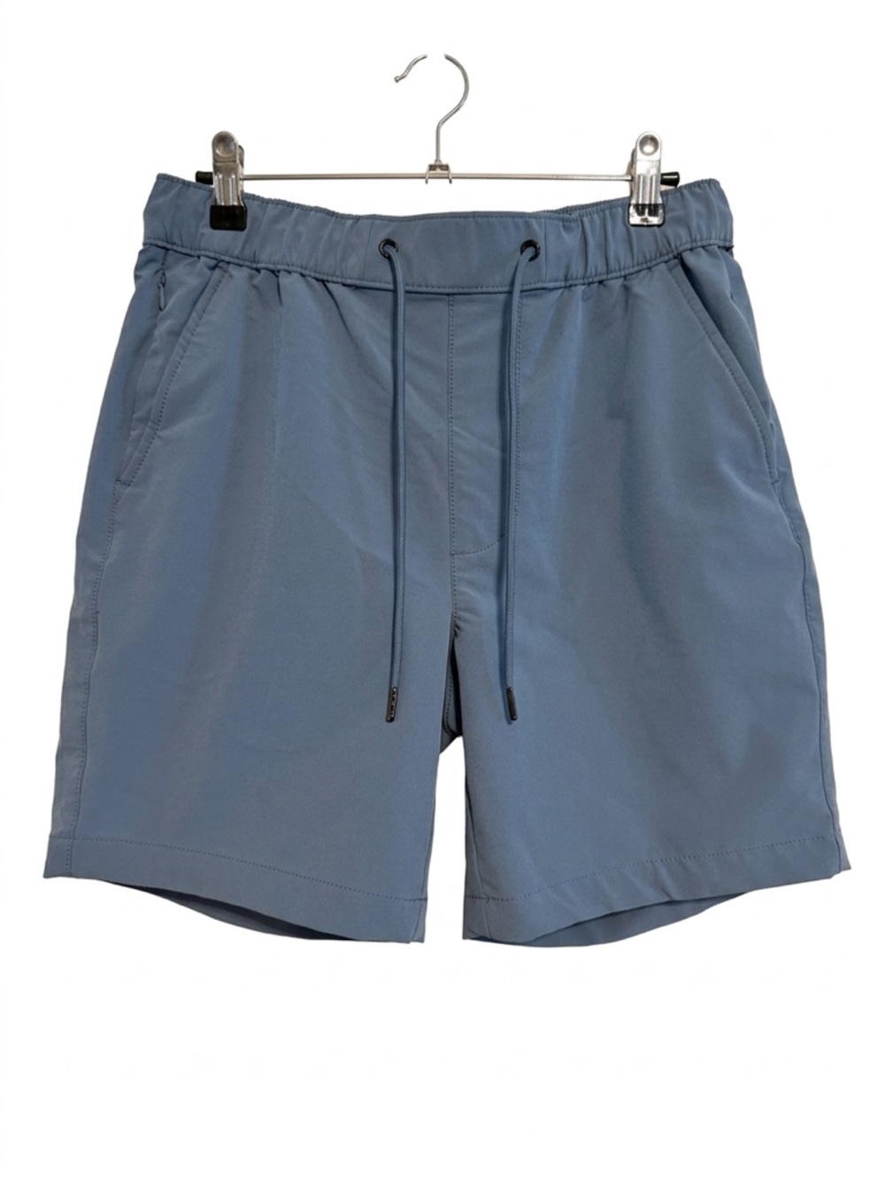 Goodfellow & Co Light Slate Blue Elastic Waist Tech Shorts